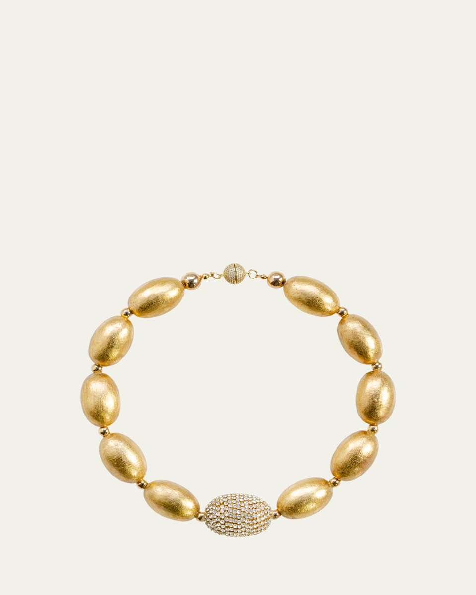 Cherie 18" Necklace in Gold Glimmer